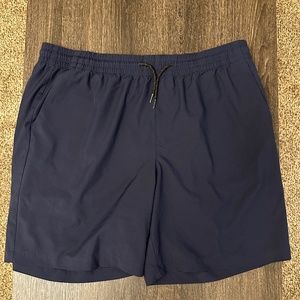 Men's Old Navy Active GoDry Shorts - Navy - XL